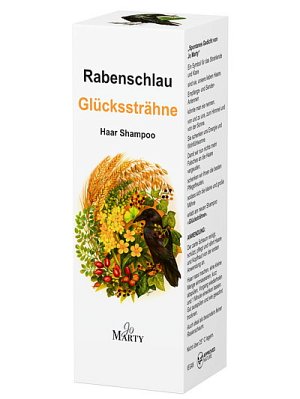 Haar Shampoo Gl&uuml;cksstr&auml;hne - Rabenschlau 200ml